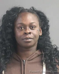 Mugshot of Shaquana K Hamilton booked in Volusia County, Florida on August 23, 2026