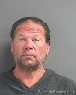 Mugshot of Ralph Emerson Keith booked in Volusia County, Florida on August 24, 2026