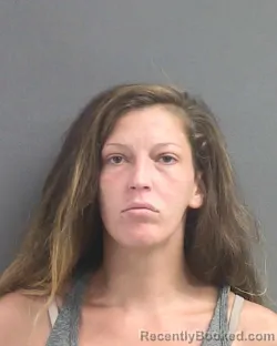 Mugshot of Shania Rhae Mcentire booked in Volusia County, Florida on August 24, 2026