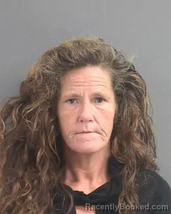 Mugshot of Vickie Lynn Mcgee Gregg booked in Volusia County, Florida on August 24, 2026