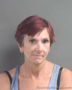 Mugshot of Shannon Michele Jenkins booked in Volusia County, Florida on August 24, 2026