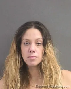 Mugshot of Vasiliki Gloria El Vera Kollias booked in Volusia County, Florida on August 24, 2026