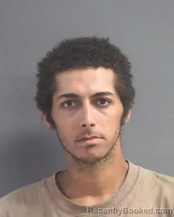 Mugshot of Eric Peyton Nimmons booked in Volusia County, Florida on August 24, 2026