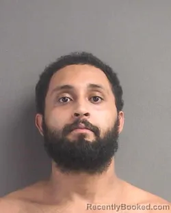 Mugshot of Roman Ryan Tharpe booked in Volusia County, Florida on August 24, 2026