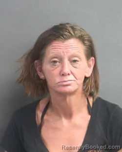 Mugshot of Melissa Frances Young booked in Volusia County, Florida on August 25, 2026