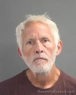 Mugshot of Gerald Lee Estep booked in Volusia County, Florida on August 25, 2026