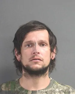 Mugshot of Kevin M Rodriguez booked in Volusia County, Florida on August 25, 2026