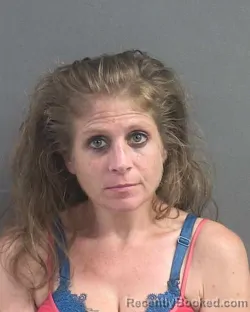 Mugshot of Heather A Lewis booked in Volusia County, Florida on August 25, 2026