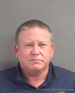 Mugshot of Dylan Thomas O'Keefe booked in Volusia County, Florida on August 25, 2026