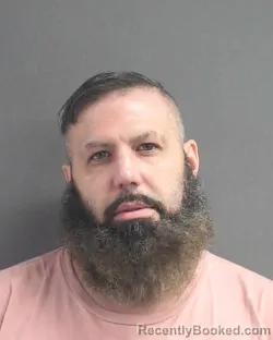 Mugshot of Shawn Patrick Brogan booked in Volusia County, Florida on August 27, 2026