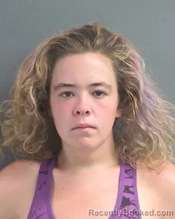 Mugshot of Hailey Brenda Person booked in Volusia County, Florida on August 27, 2026