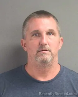 Mugshot of Timothy Richard Stephan booked in Volusia County, Florida on August 27, 2026