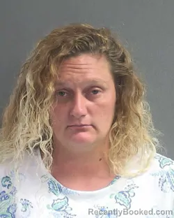 Mugshot of Jerilyn Victoria Marro booked in Volusia County, Florida on August 27, 2026
