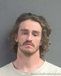 Mugshot of Jake Harold Kuchler booked in Volusia County, Florida on August 27, 2026