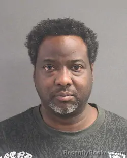 Mugshot of Deshawn Eugene Marshall booked in Volusia County, Florida on August 28, 2026