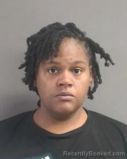 Mugshot of Hannah Marie Brown booked in Volusia County, Florida on August 28, 2026