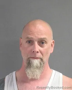 Mugshot of Ronnie Lynn York booked in Volusia County, Florida on August 29, 2026