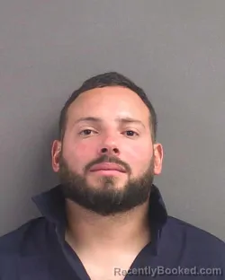 Mugshot of Christian Joel Rosa Rosario booked in Volusia County, Florida on August 29, 2026