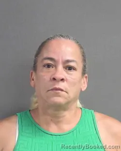 Mugshot of Marilyn Torres Rodriguez booked in Volusia County, Florida on August 29, 2026