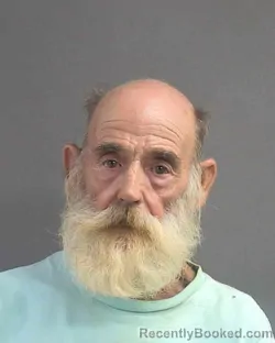 Mugshot of William Oscar Dudney booked in Volusia County, Florida on August 29, 2026