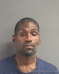 Mugshot of Calvin J. Burnham booked in Volusia County, Florida on August 30, 2026
