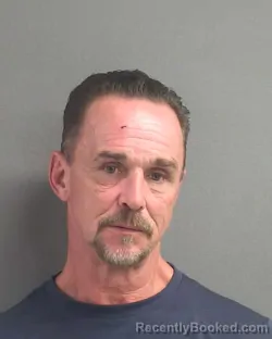 Mugshot of John David Borland booked in Volusia County, Florida on August 30, 2026