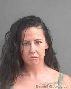 Mugshot of Ashley Marie Scott booked in Volusia County, Florida on August 30, 2026