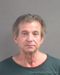 Mugshot of George Onis Shipley booked in Volusia County, Florida on August 30, 2026
