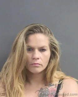 Mugshot of Shelby Leeann Nobles booked in Volusia County, Florida on August 31, 2026