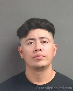 Mugshot of Victor M Garcia Carreon booked in Volusia County, Florida on August 31, 2026