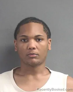 Mugshot of Trevon Jocquez Andrews booked in Volusia County, Florida on August 31, 2026