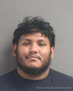 Mugshot of Adonys Alejandro Castillo booked in Volusia County, Florida on August 31, 2026