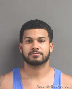 Mugshot of Ruben Antonio Rolon Ruiz booked in Volusia County, Florida on August 31, 2026