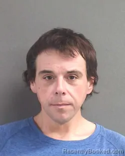Mugshot of Joseph Ceretto booked in Volusia County, Florida on August 31, 2026