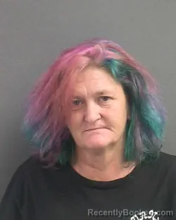 Mugshot of Billiejo Kokinos booked in Volusia County, Florida on August 31, 2026
