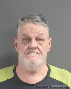 Mugshot of James Gilbert Holmes booked in Volusia County, Florida on September 1, 2026