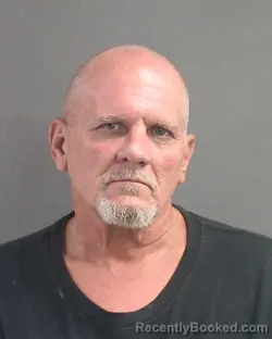 Mugshot of Ronald Glenn Deviney booked in Volusia County, Florida on September 1, 2026
