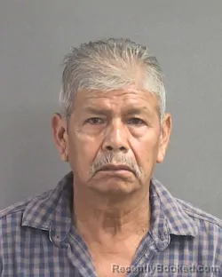 Mugshot of Delfino Velazquez Ortiz booked in Volusia County, Florida on September 2, 2026