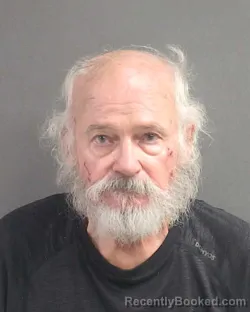 Mugshot of Bucky Joe Greene booked in Volusia County, Florida on September 2, 2026