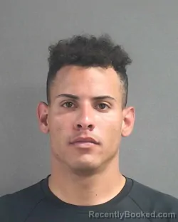 Mugshot of Julio Cesar Herrera Caballero booked in Volusia County, Florida on September 2, 2026