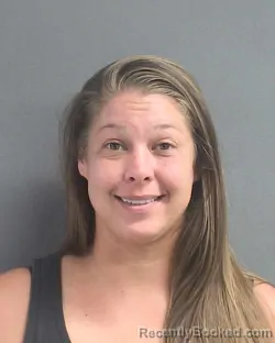Mugshot of Alexa Rae Davis booked in Volusia County, Florida on September 3, 2026