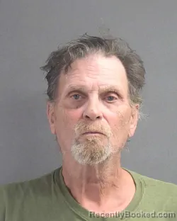Mugshot of Steven Laurence Healy booked in Volusia County, Florida on September 3, 2026