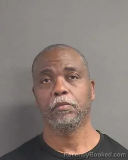 Mugshot of Rayfield Campbell booked in Volusia County, Florida on September 3, 2026