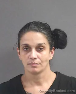 Mugshot of India Joanna Holguin booked in Volusia County, Florida on September 3, 2026
