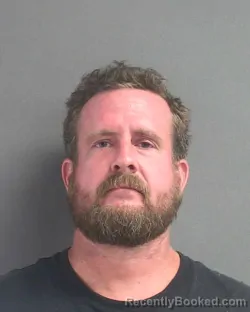 Mugshot of Casey John Sutton booked in Volusia County, Florida on September 4, 2026