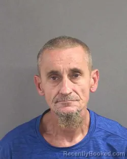 Mugshot of Thomas Lee Rusch booked in Volusia County, Florida on September 9, 2026