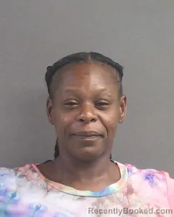 Mugshot of Monique Wynette Allen booked in Volusia County, Florida on September 14, 2026