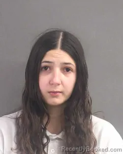Mugshot of Mya Nicole Serra booked in Volusia County, Florida on September 19, 2026