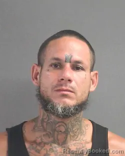 Mugshot of David Anthony Ortiz booked in Volusia County, Florida on September 19, 2026