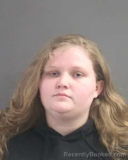 Mugshot of Gabriella Nicole Nobels booked in Volusia County, Florida on September 19, 2026